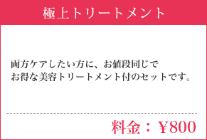 極上トリートメント